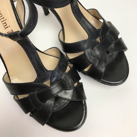 Formentini T-Strap Platform Sandals. Size 8 - Picture 3 of 8